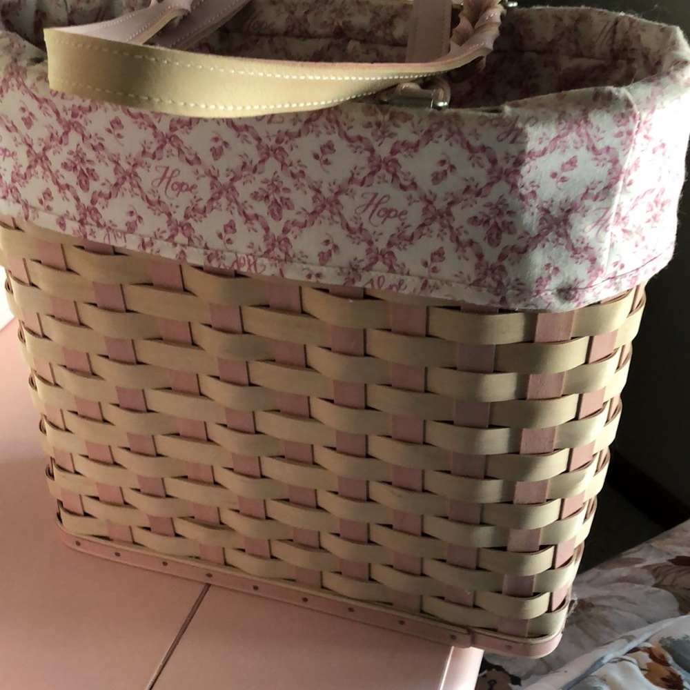 Longaberger special edition basket-drawstring
